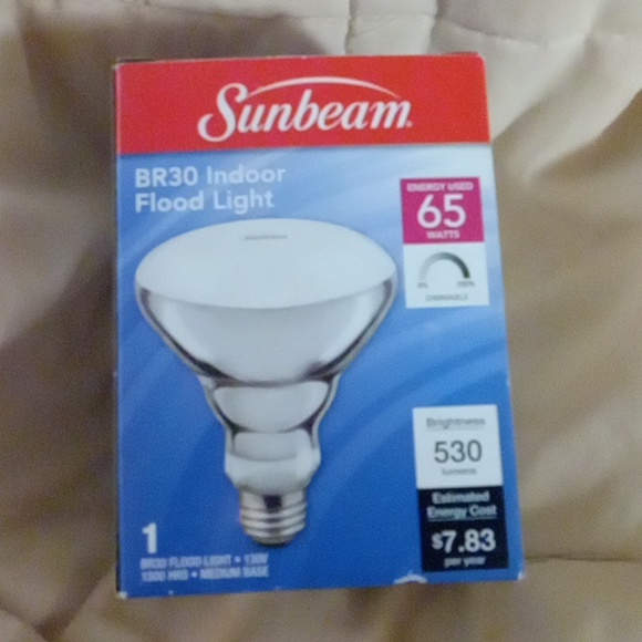 SUNBEAM BR30 INDOOR FLOOD LIGHT - Picture 1 of 5